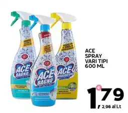 Extra Supermercati Ace spray vari tipi offerta