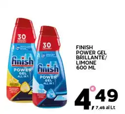 Extra Supermercati Finish Power Gel Brillante offerta