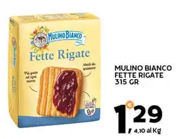 Extra Supermercati Mulino Bianco Fette Rigate offerta