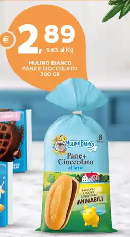 Extra Supermercati Mulino Bianco Pane + Cioccolato al latte offerta