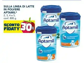 Esselunga Sulla linea di latte in polvere offerta