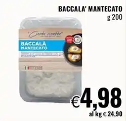 Famila Baccalà mantecato offerta