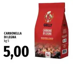 Famila Grilly carbonella di legna offerta