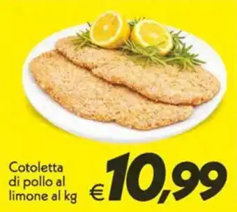 Cotoletta di pollo al limone