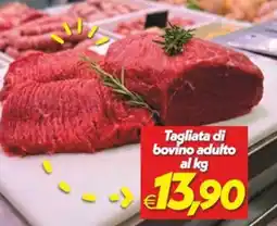 Iper Super Conveniente Tagliata di bovino adulto offerta