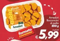 Iper Super Conveniente Amadori Bocconcini di pollo offerta