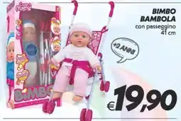 Iper Super Conveniente Bimbo bambola offerta