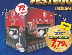 Iper Super Conveniente Kili Cialde Espresso offerta