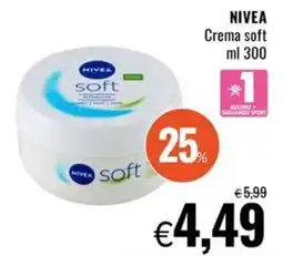 Famila NIVEA Crema soft offerta