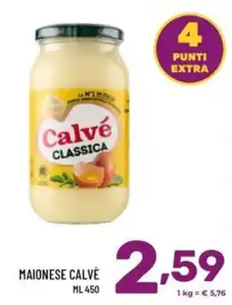 Il Centesimo Maionese Calvé Classica offerta