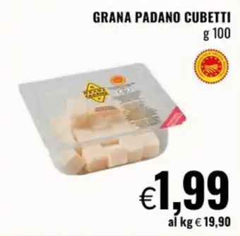 Grana Padano cubetti