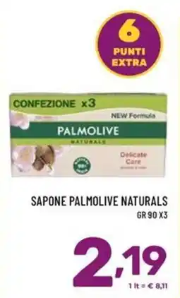 Il Centesimo Sapone Palmolive Naturals offerta