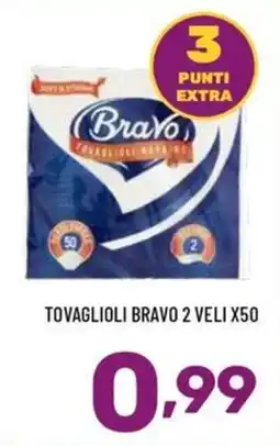 Il Centesimo Tovaglioli Bravo offerta