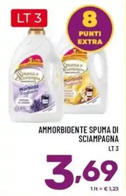 Il Centesimo Ammorbidente spuma di sciampagna offerta