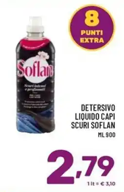 Il Centesimo Detersivo liquido capi scuri Soflan offerta