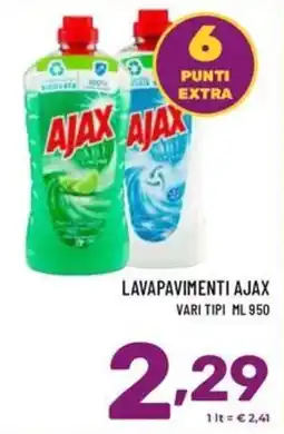 Il Centesimo Lavapavimenti Ajax offerta