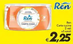 Iper Super Conveniente Ren Carta cucina offerta