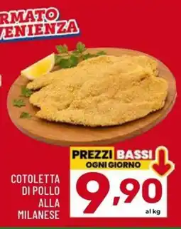 Il Centesimo Cotoletta di pollo alla milanese offerta