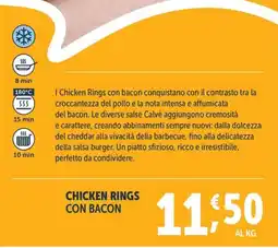 Deco Superfreddo Chicken Rings con bacon offerta