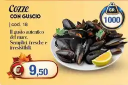 Elite Cozze con guscio offerta