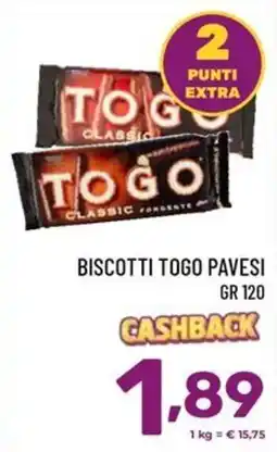 Il Centesimo Biscotti Togo Pavesi offerta