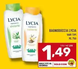Il Centesimo Bagnodoccia Lycia offerta