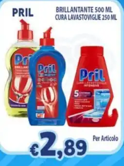 Opportunity Shop Pril brillantante e cura lavastoviglie offerta