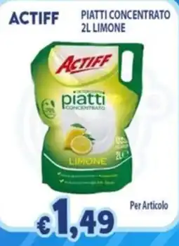 Opportunity Shop Actiff piatti concentrato offerta