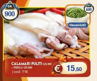 Calamari puliti
