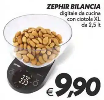 ZEPHIR bilancia digitale da cucina