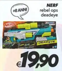 Iper Super Conveniente NERF rebel ops deadeye offerta