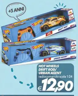 Iper Super Conveniente Hot Wheels Drift Rod/Urban Agent offerta