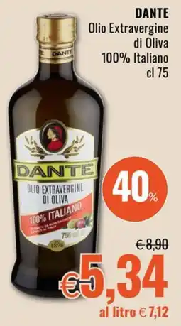Famila Dante olio extravergine di oliva offerta