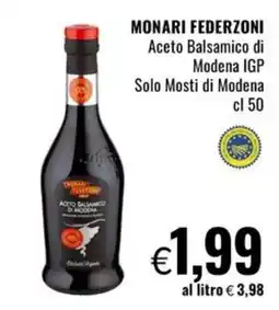 Famila Monari Federzoni Aceto Balsamico di Modena IGP offerta