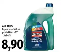 Famila Arexons liquido radiatori protettivo offerta