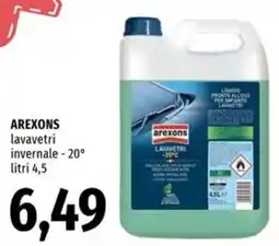 Famila Arexons lavavetri invernale offerta