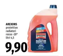Famila Arexons protettivo radiatori rosso offerta