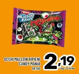 Il Centesimo Occhi Mallow Ripieni Candy Mania offerta
