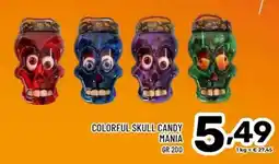 Il Centesimo Colorful Skull Candy Mania offerta