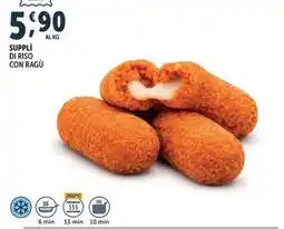 Deco Superfreddo Supplì di riso con ragù offerta