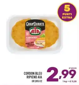 Il Centesimo Cordon bleu ripieno Aia offerta
