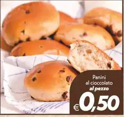Iper Super Conveniente Panini al cioccolato offerta