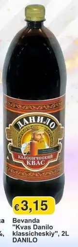 Mix Markt Bevanda "Kvas Danilo klassicheskiy" offerta