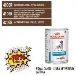 Moby Dick Royal Canin - Linea Veterinary Lattina offerta