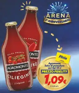 Iper Super Conveniente Agromonte Salsa di pomodoro offerta