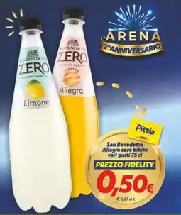 Iper Super Conveniente San Benedetto Allegra zero bibite offerta