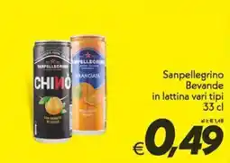 Iper Super Conveniente Sanpellegrino bevande offerta