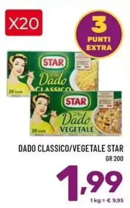 Il Centesimo Dado classico/vegetale Star offerta
