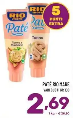 Il Centesimo Paté Rio Mare offerta