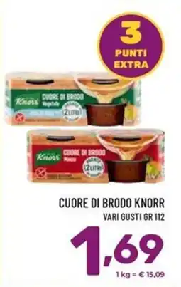 Il Centesimo Cuore di brodo Knorr offerta